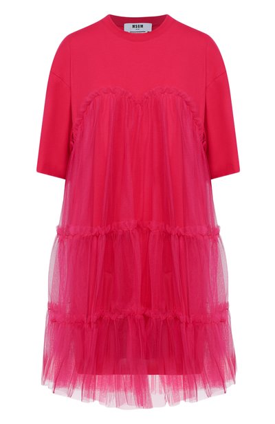 Женское хлопковое платье MSGM, арт. 2842MDA165 207498
