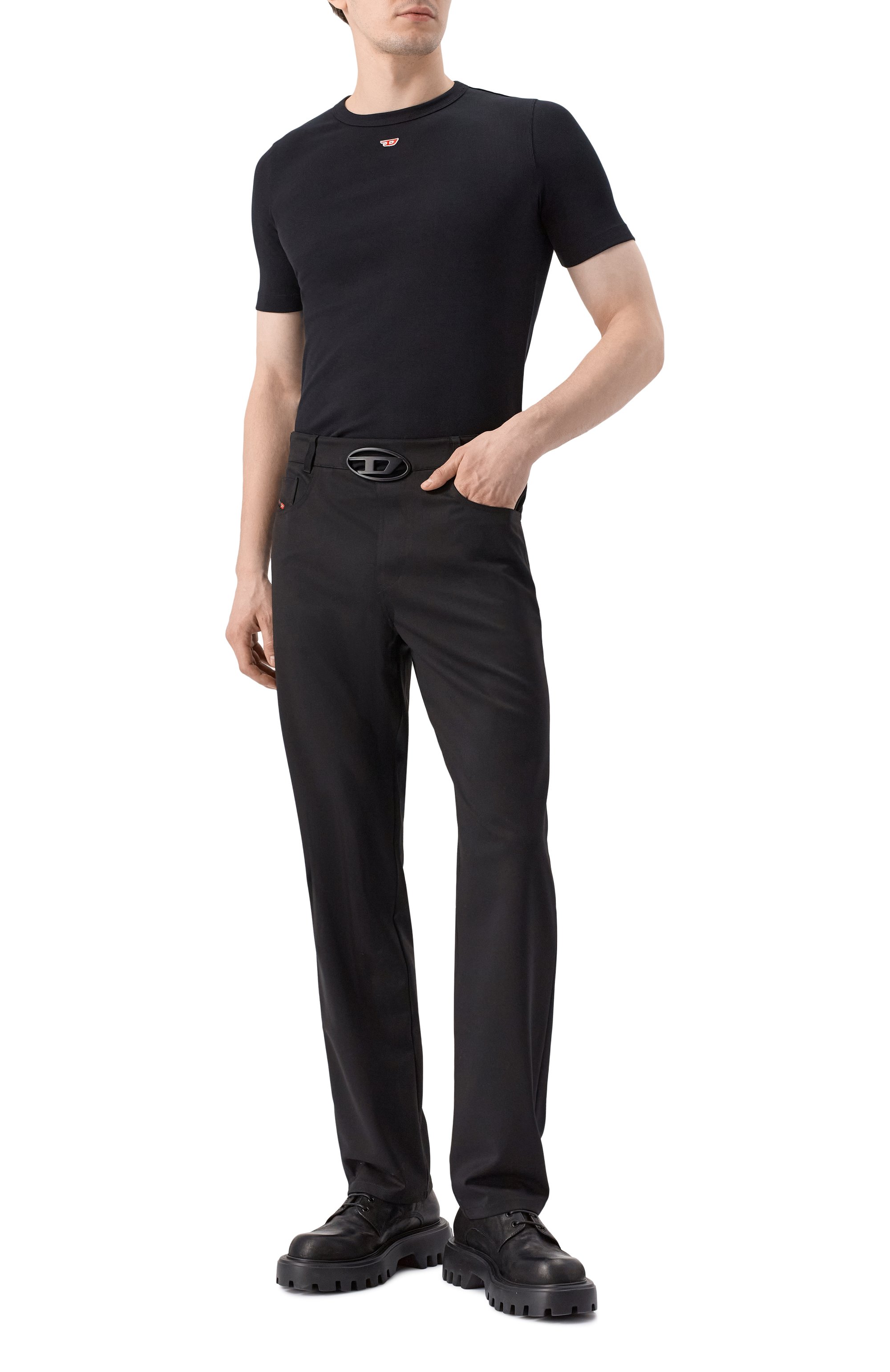 Хлопковая футболка DIESEL, арт. A14950/0EJAI, фото 2