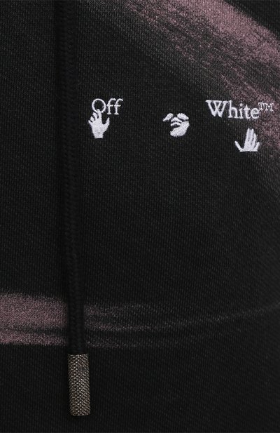 Хлопковое худи OFF-WHITE, арт. 0WBB035R21JER001, фото 5