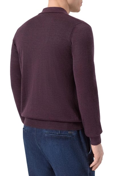 Поло из кашемира и шелка ZILLI, арт. KZP001M0330VMSH00_002, фото 4