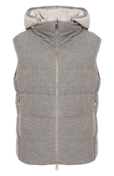 Женский двусторонний жилет KITON, арт. D53628K0550G03