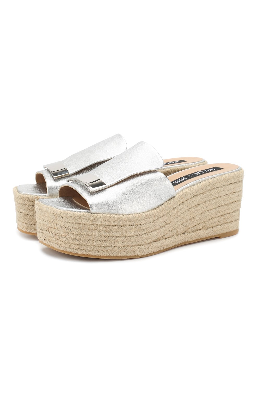 Кожаные сабо SERGIO ROSSI, арт. A83200-MNAL05, фото 1