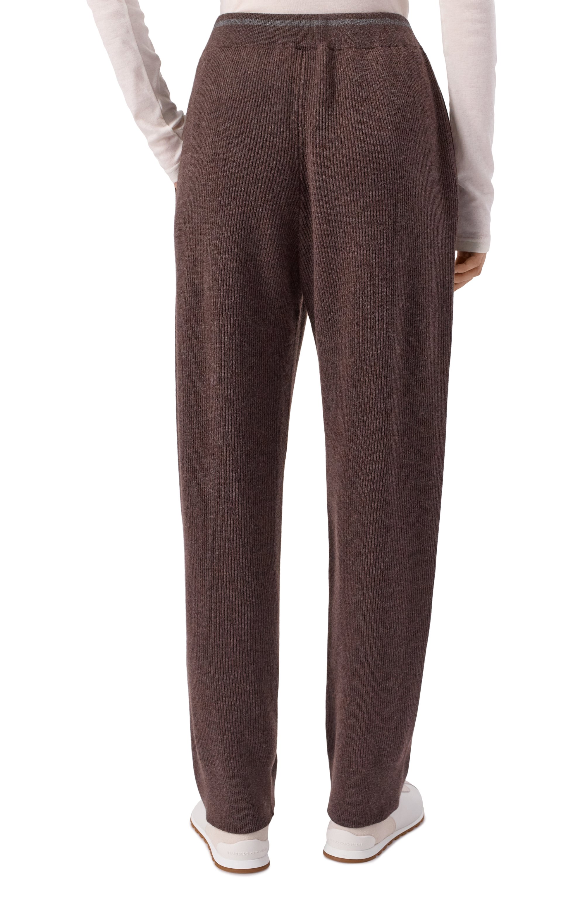 Брюки из шерсти и кашемира BRUNELLO CUCINELLI, арт. M16222799, фото 4