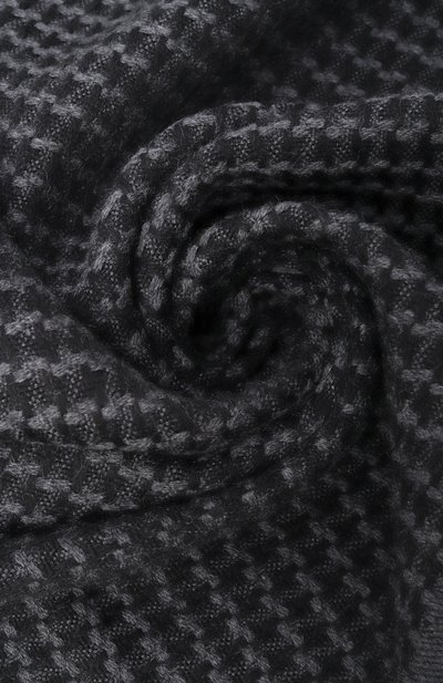 Шерстяной шарф CANALI темно-серого цвета по цене 32200 руб., арт. 06/TF00315, фото 3 Шерстяной шарф CANALI, арт. 06/TF00315, фото 3