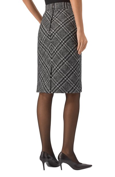 Юбка из шерсти и шелка DOLCE & GABBANA, арт. F4C6CT/FQZAH, фото 4