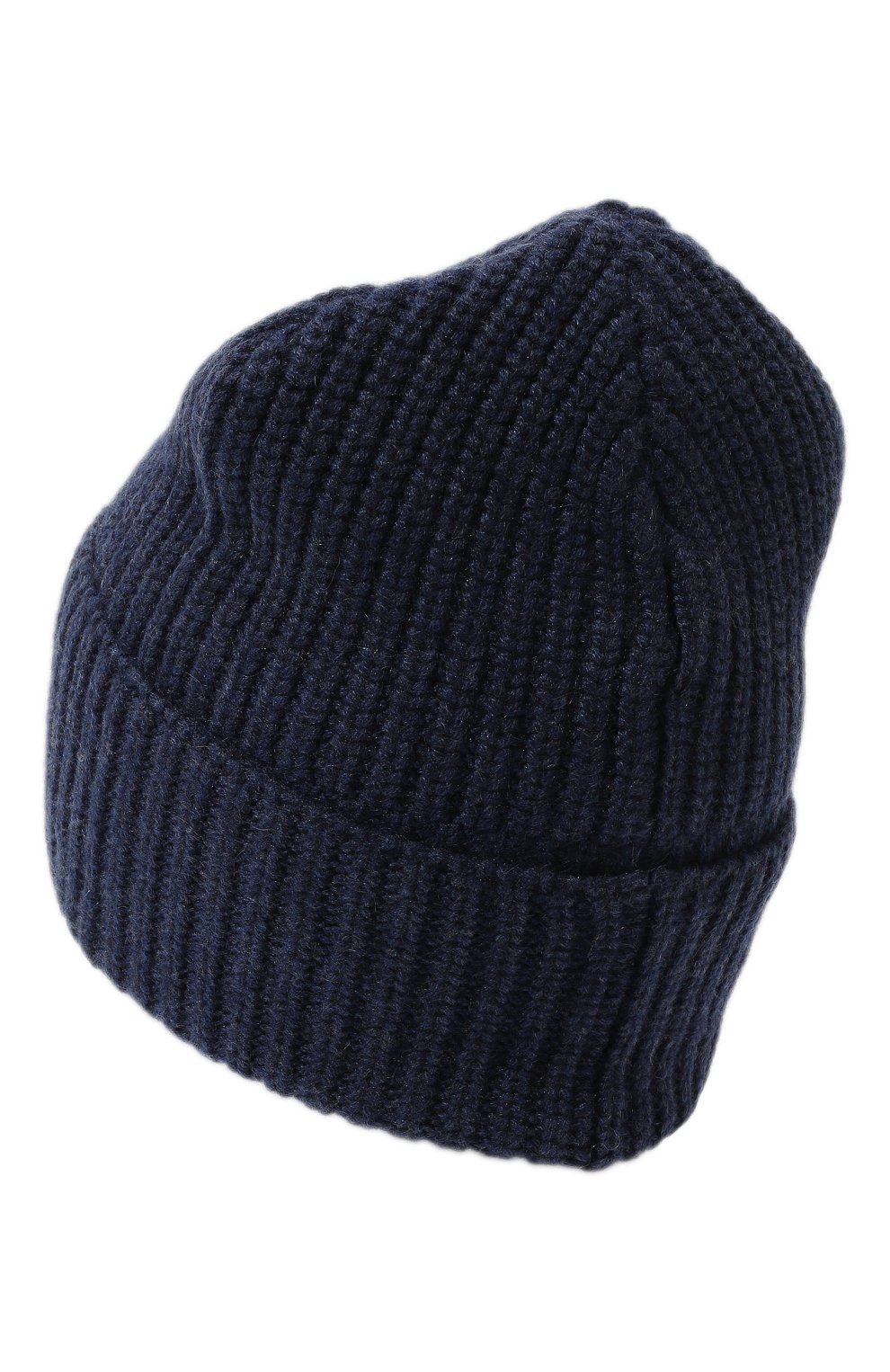 Кашемировая шапка BRUNELLO CUCINELLI синего цвета по цене 45250 руб., арт. M2294900, фото 2 Кашемировая шапка BRUNELLO CUCINELLI, арт. M2294900, фото 2