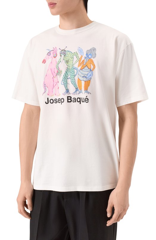 Хлопковая футболка Undercover UC2E3804 Белый  UC2E3804 Фото 3