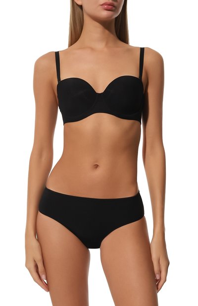 Бюстгальтер с плотной чашкой HANRO черного цвета по цене 16440 руб., арт. 071732., фото 2 Бюстгальтер с плотной чашкой HANRO, арт. 071732., фото 2