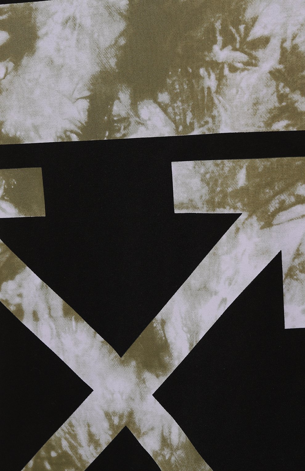 Хлопковая футболка OFF-WHITE черного цвета по цене 46300 руб., арт. OWAA089F22JER004, фото 5 Хлопковая футболка OFF-WHITE, арт. OWAA089F22JER004, фото 5