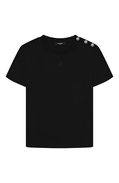 Хлопковая футболка BALMAIN, арт. BX8P21