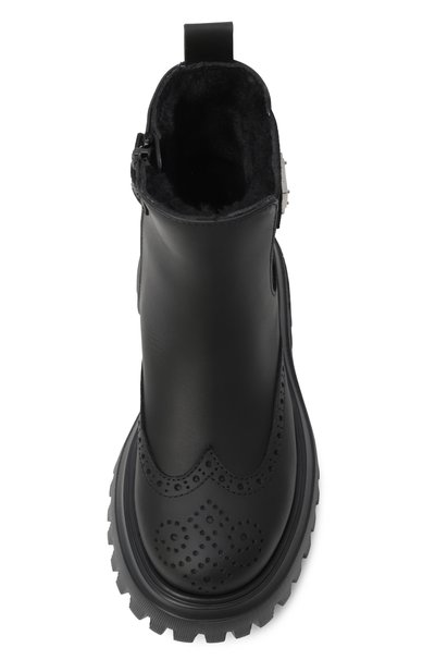 Кожаные челси DOLCE & GABBANA, арт. DA5295/A1403/27-36, фото 4