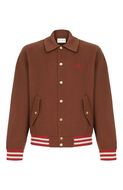 Мужской шерстяной бомбер DROLE DE MONSIEUR, арт. J-JT262-W0031-CH0