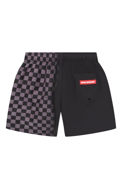 Плавки-шорты SPRAYGROUND, арт. SPY1470BLK/SPRAY SHARK IN PARIS GREY SWIM TRUNKS, фото 2