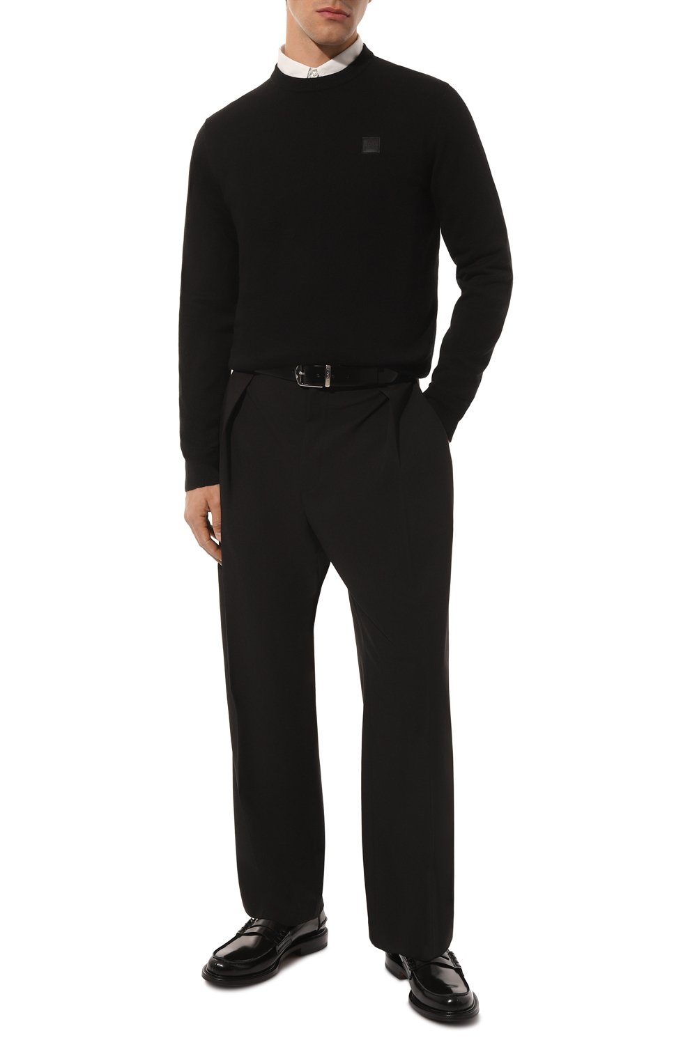 Хлопковый джемпер BOSS ORANGE, арт. 50471343, фото 2