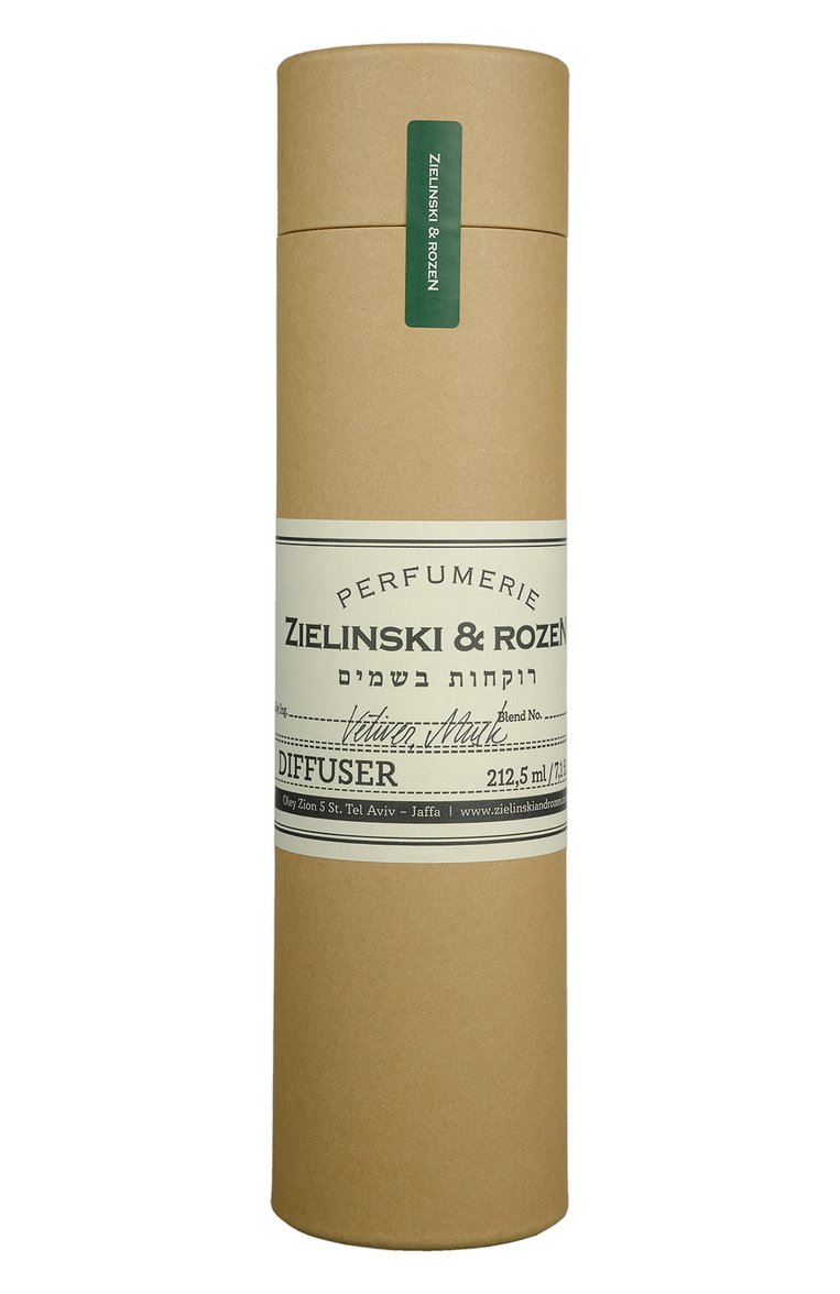 Диффузор ветивер, мускус (212,5ml) ZIELINSKI&ROZEN бесцветного цвета, арт. 4627153151708 | Фото 3 (Региональные ограничения белый список (Axapta Mercury): Не проставлено; Нос: Не проставлено; Ограничения доставки: flammable)