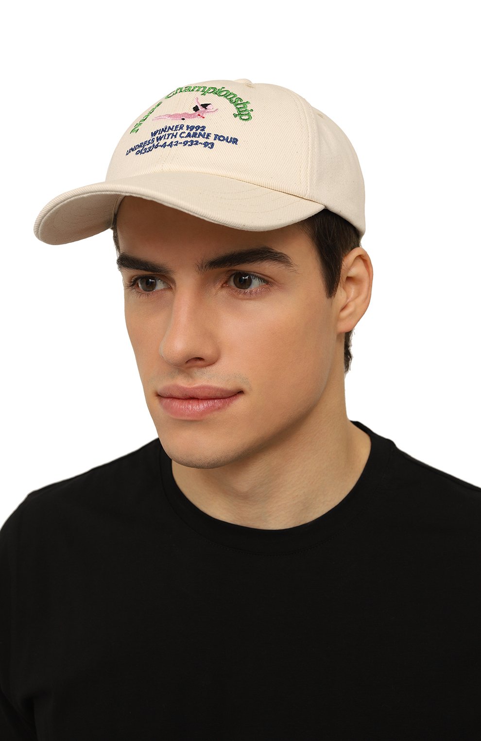 Хлопковая бейсболка CARNE BOLLENTE, арт. AW23CAP0102, фото 2