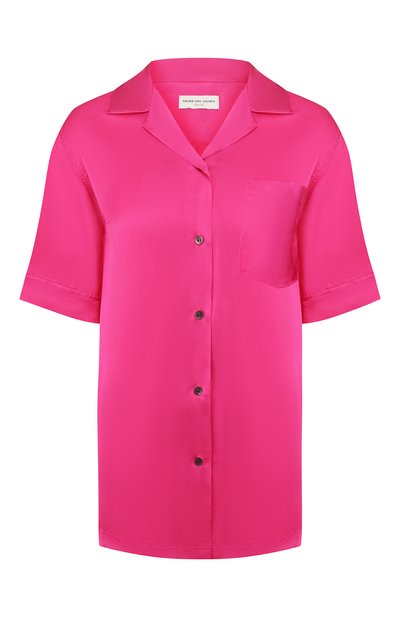 Женская рубашка из вискозы DRIES VAN NOTEN, арт. 201-30763-9161