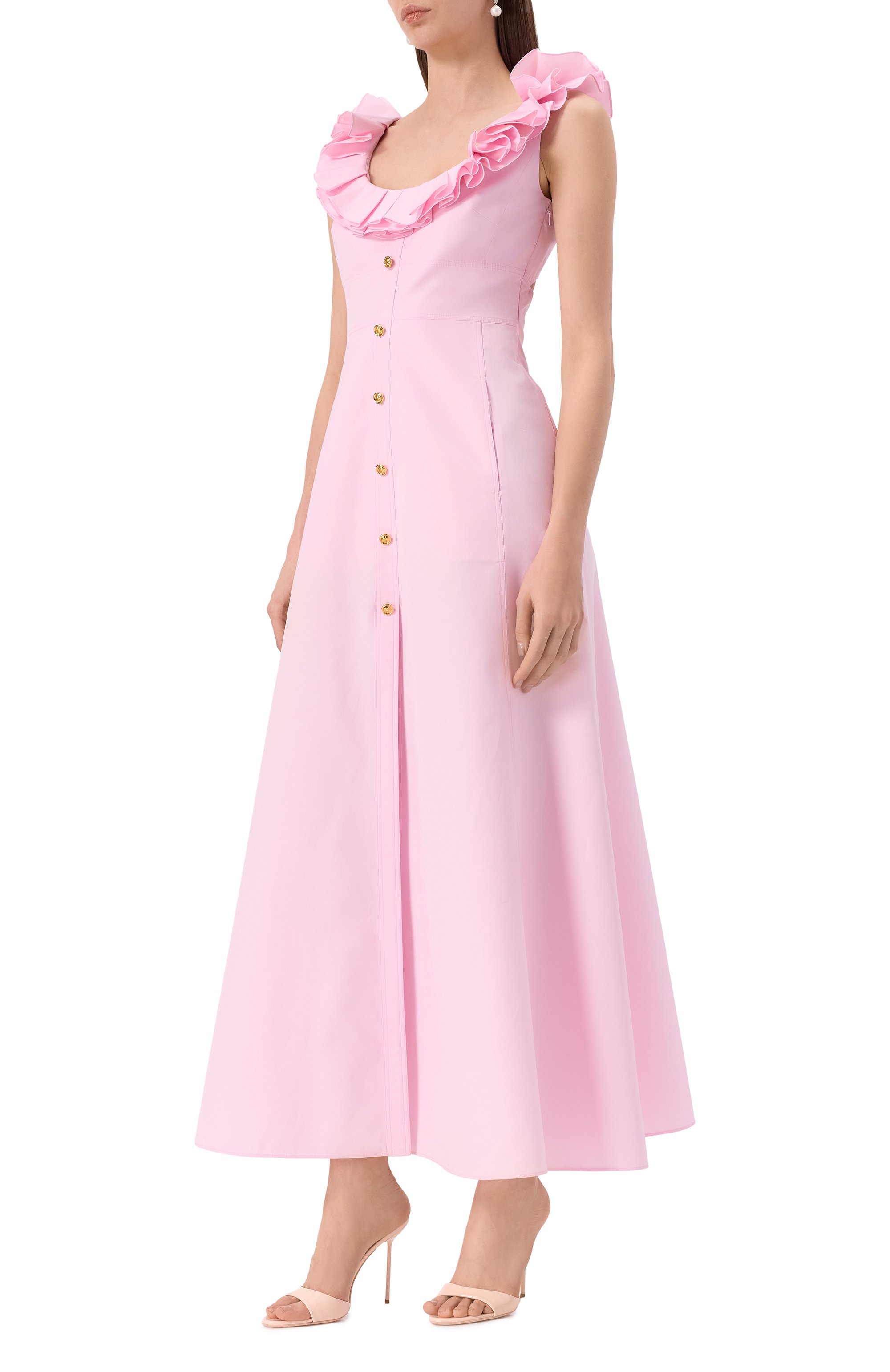 Хлопковое платье GIAMBATTISTA VALLI, арт. 25SSPVCA5030-40P0P, фото 2