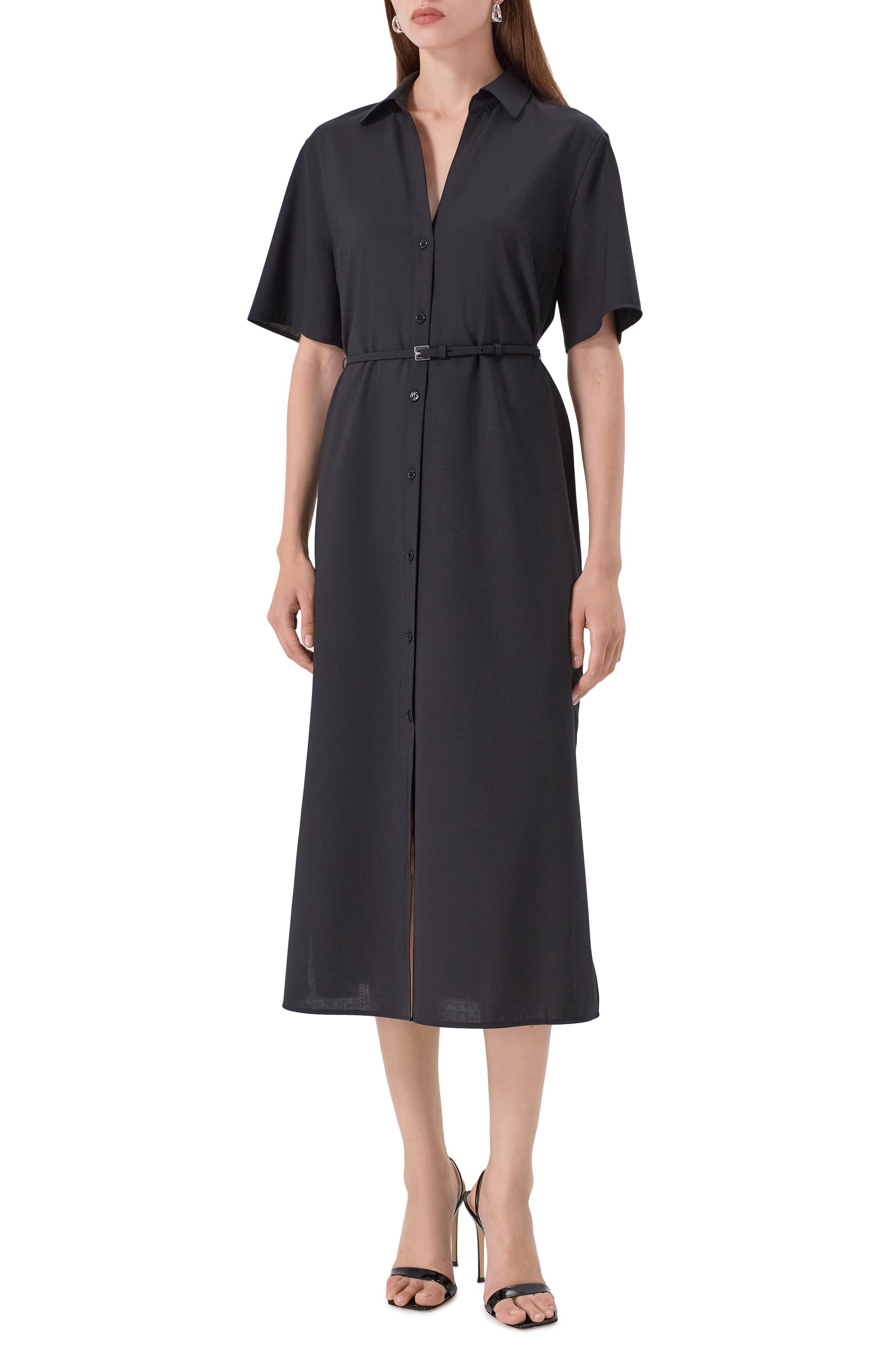 Шерстяное платье BOSS, арт. 50546632, фото 3