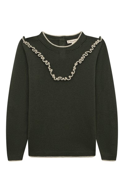 Кашемировый пуловер OSCAR ET VALENTINE, арт. W23PUL03L, фото 1