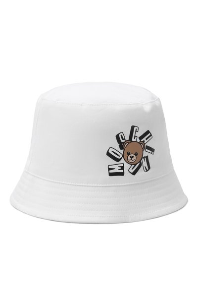 Хлопковая панама MOSCHINO, арт. MNX057/LPA01