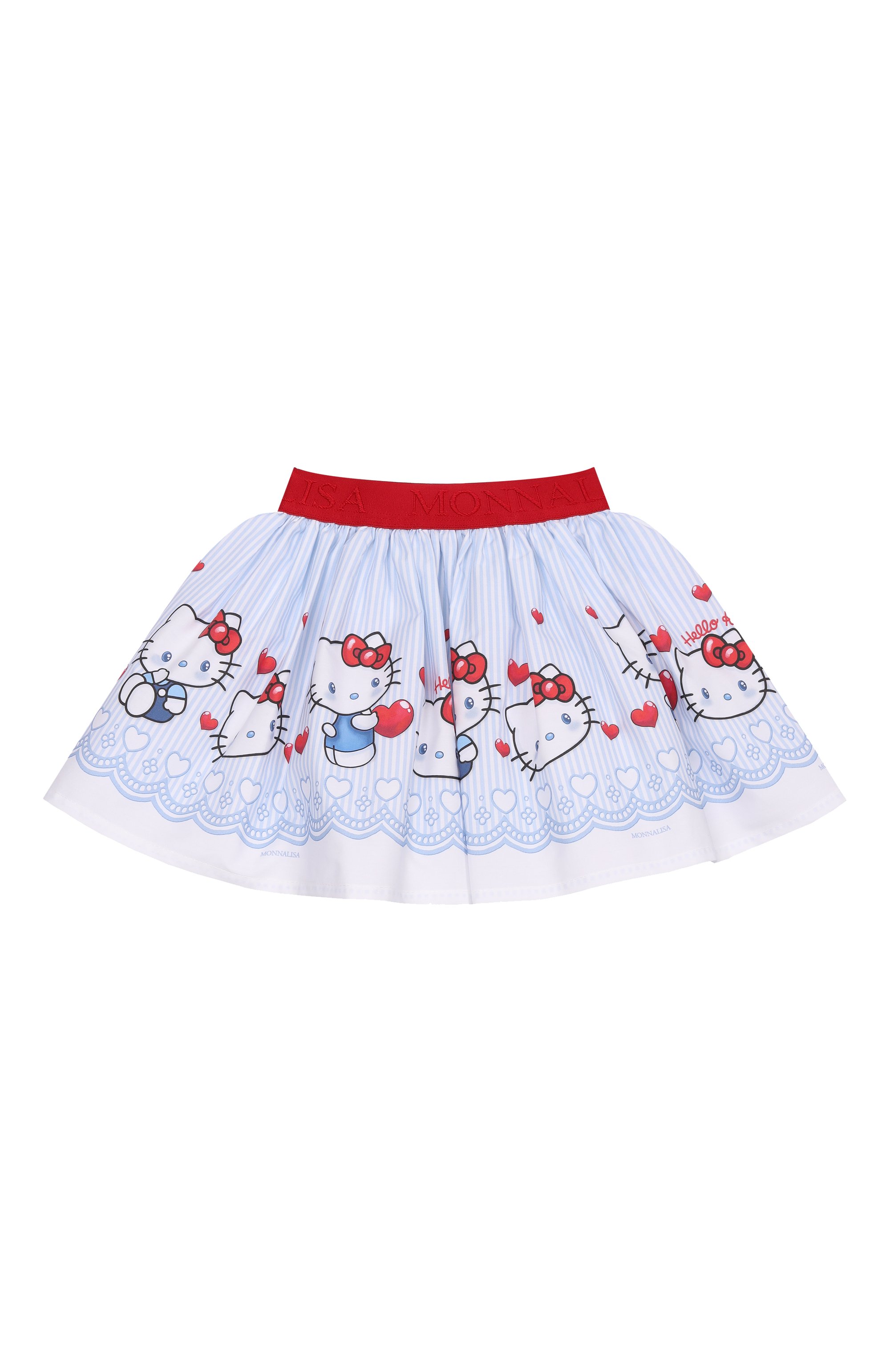 Хлопковая юбка MONNALISA, арт. 11G704, фото 1