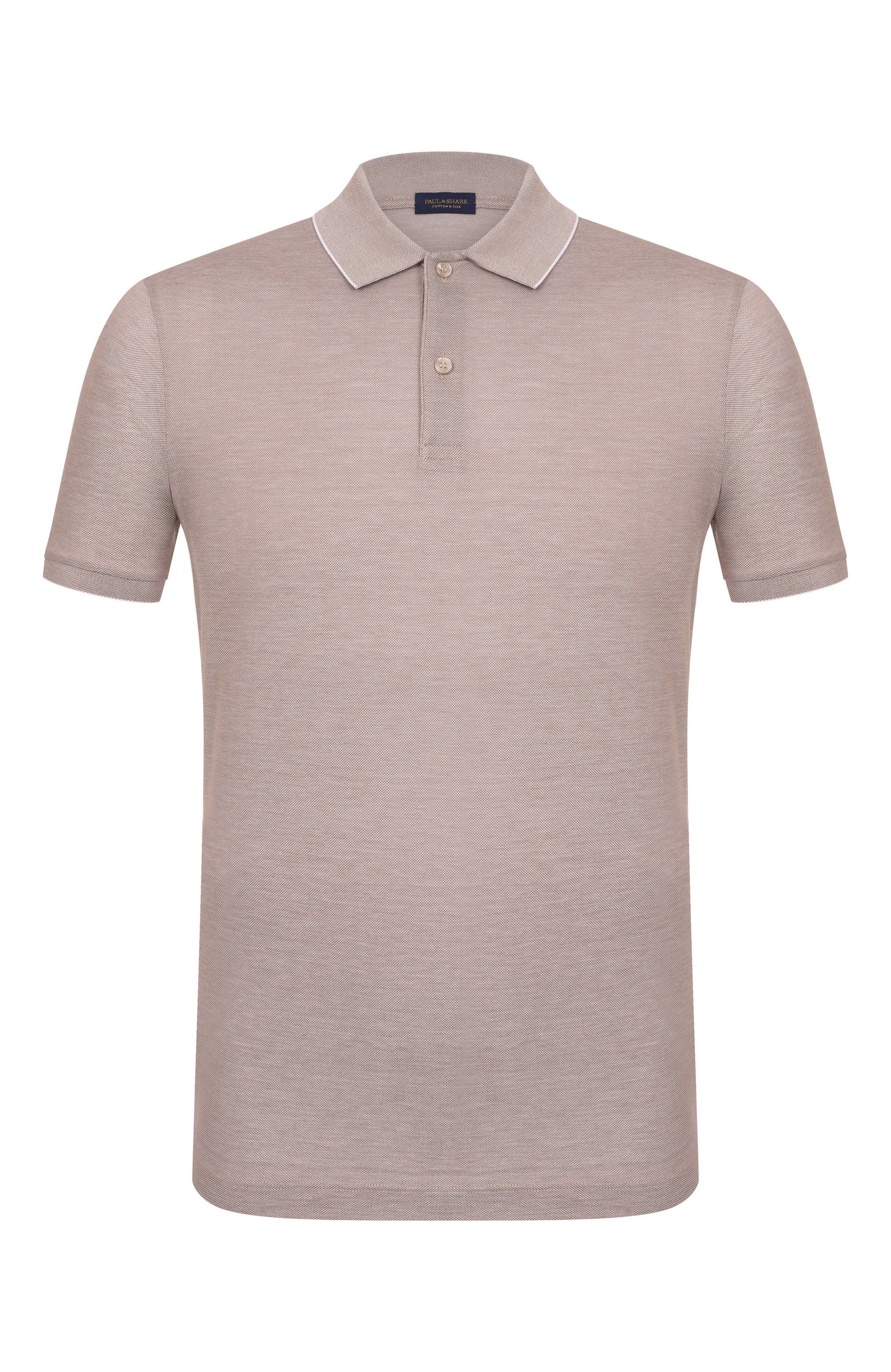 Поло из хлопка и шелка PAUL&SHARK, арт. 25411240, фото 1
