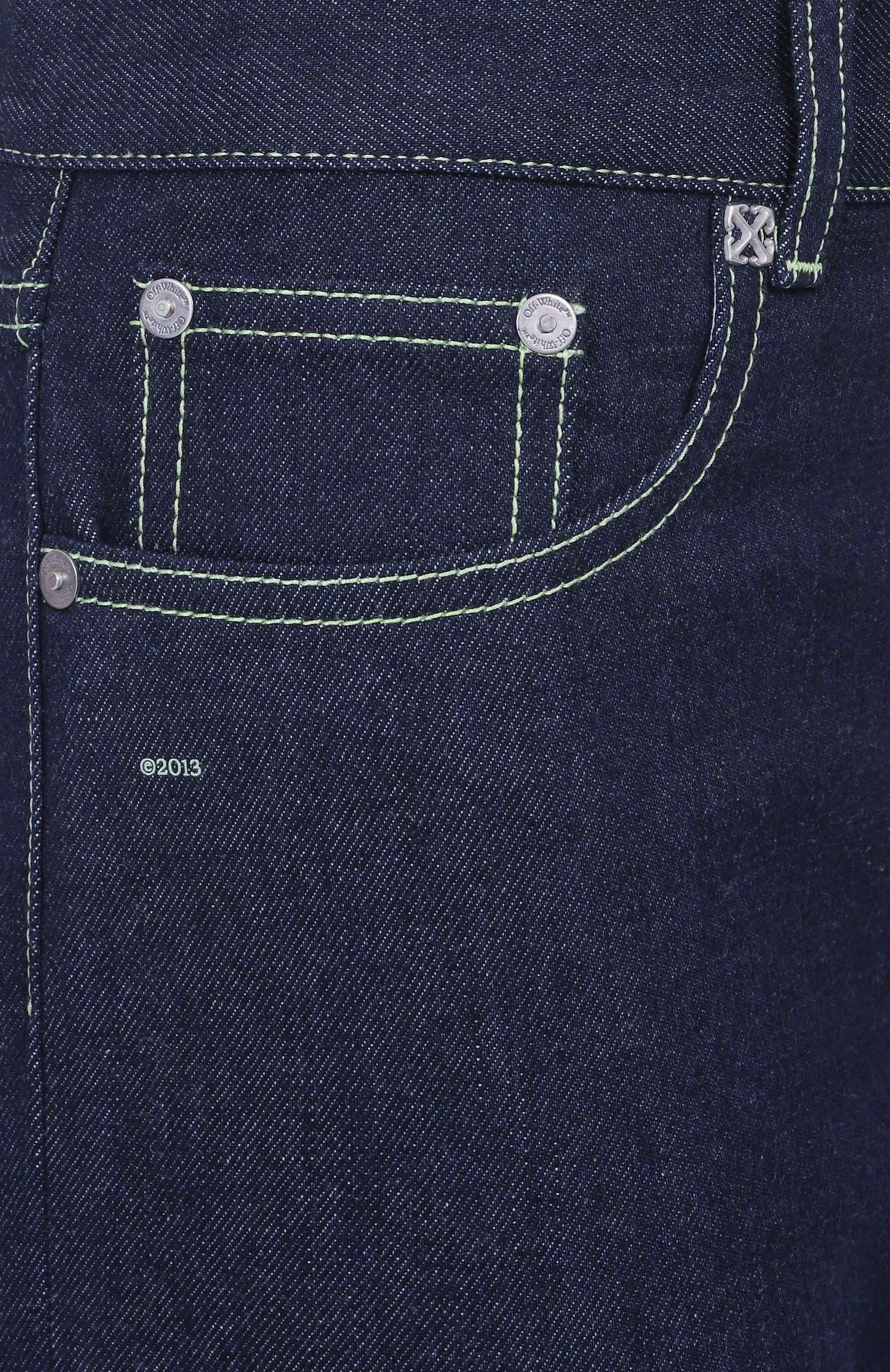 Джинсы OFF-WHITE, арт. 0WYA069S25DEN0014614, фото 6