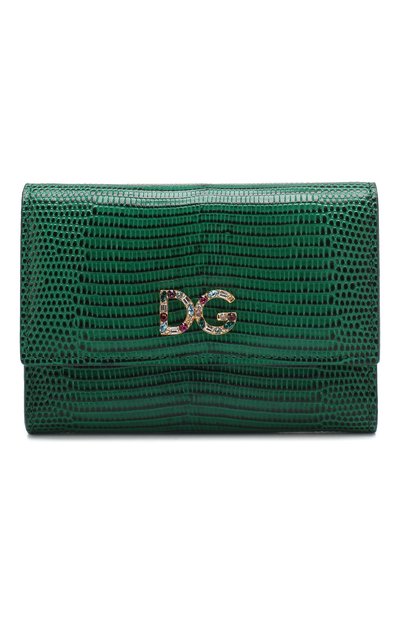 Кожаный кошелек на кнопке DOLCE & GABBANA, арт. BI0924/AU772, фото 1