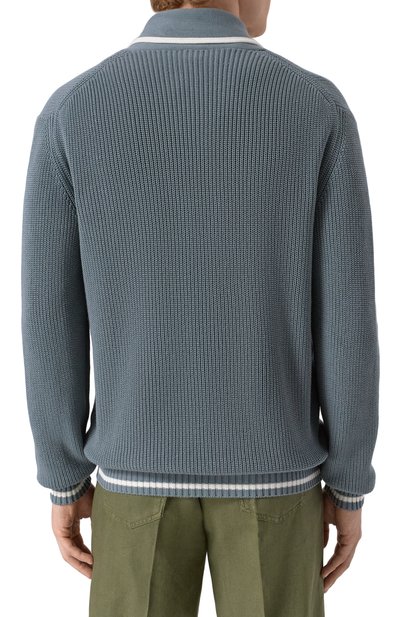 Хлопковый кардиган KITON, арт. UMK064602, фото 4