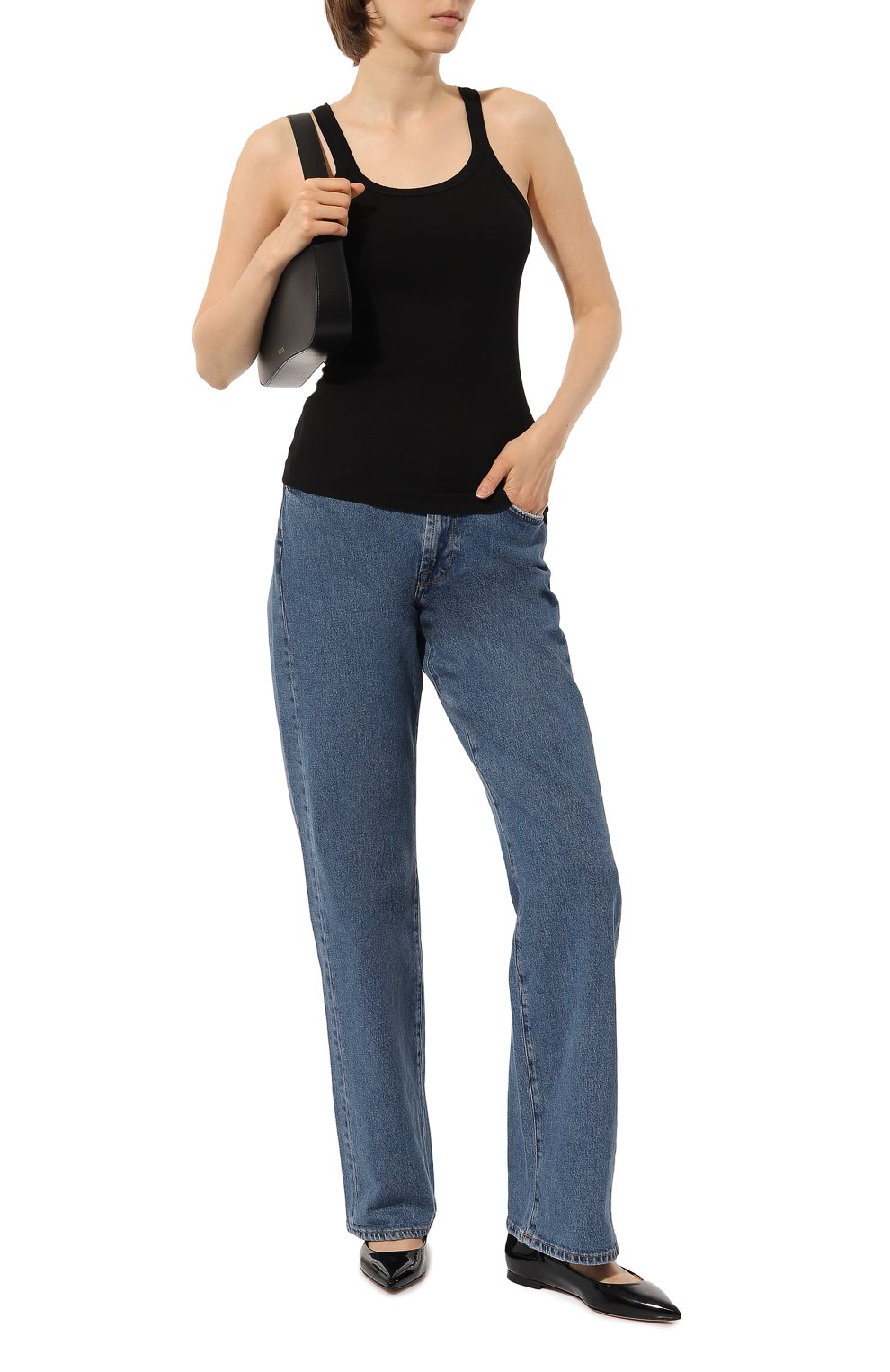 Кожаные балетки GIANVITO ROSSI, арт. G22162.05CU0.VERNER0, фото 2