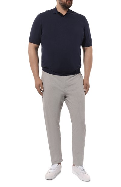 Хлопковое поло CANALI, арт. C0944B/MK01440, фото 2