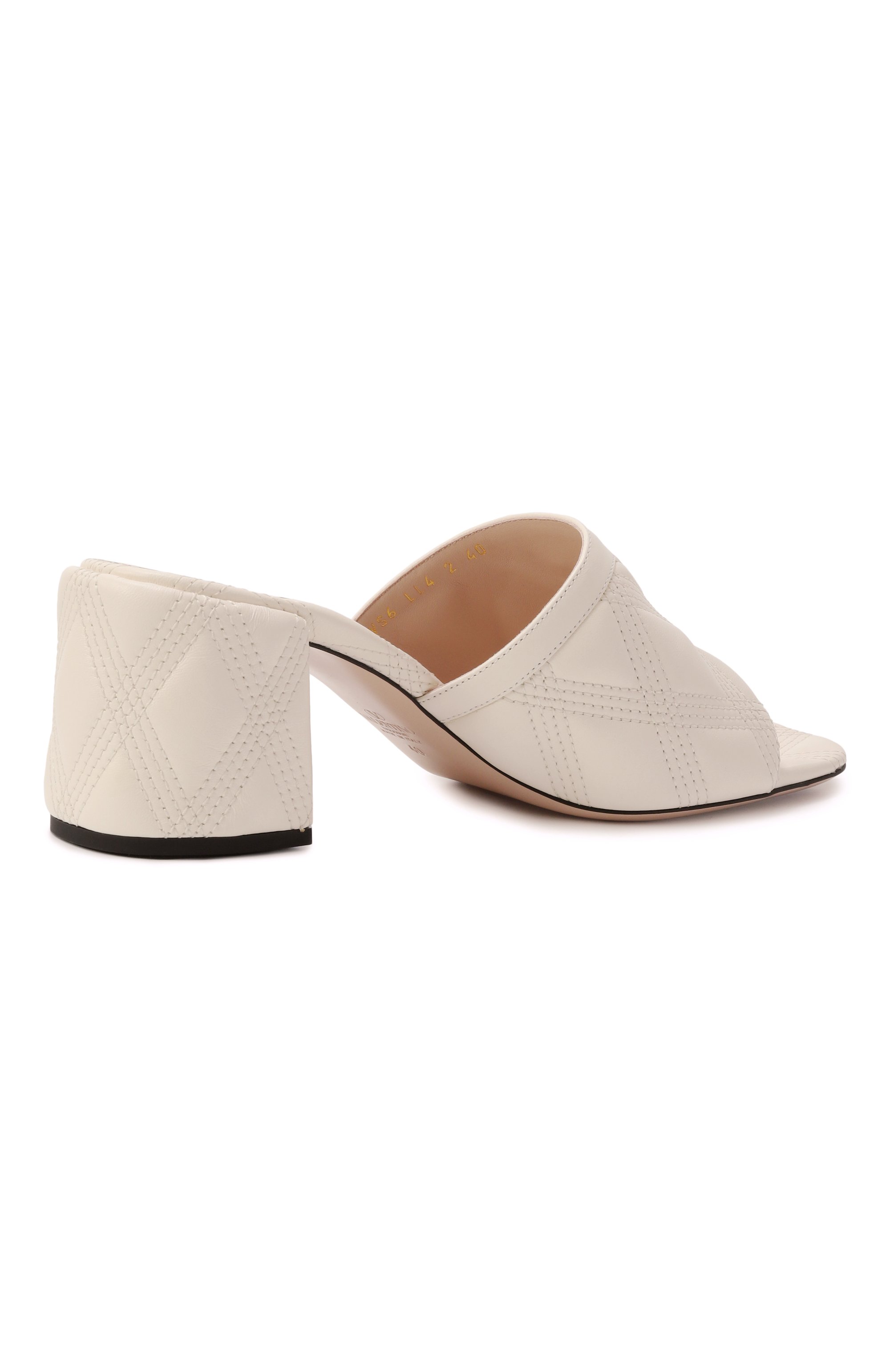 Кожаные мюли quiltie VALENTINO, арт. 6W2S0LL4/KHU, фото 5