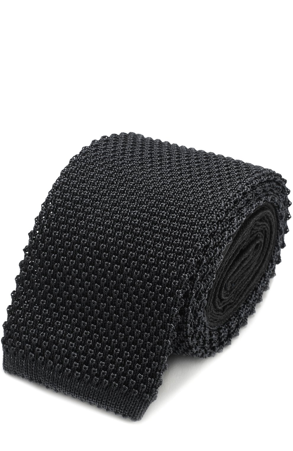 Шелковый вязаный галстук ZEGNA, арт. Z9F931GG, фото 1