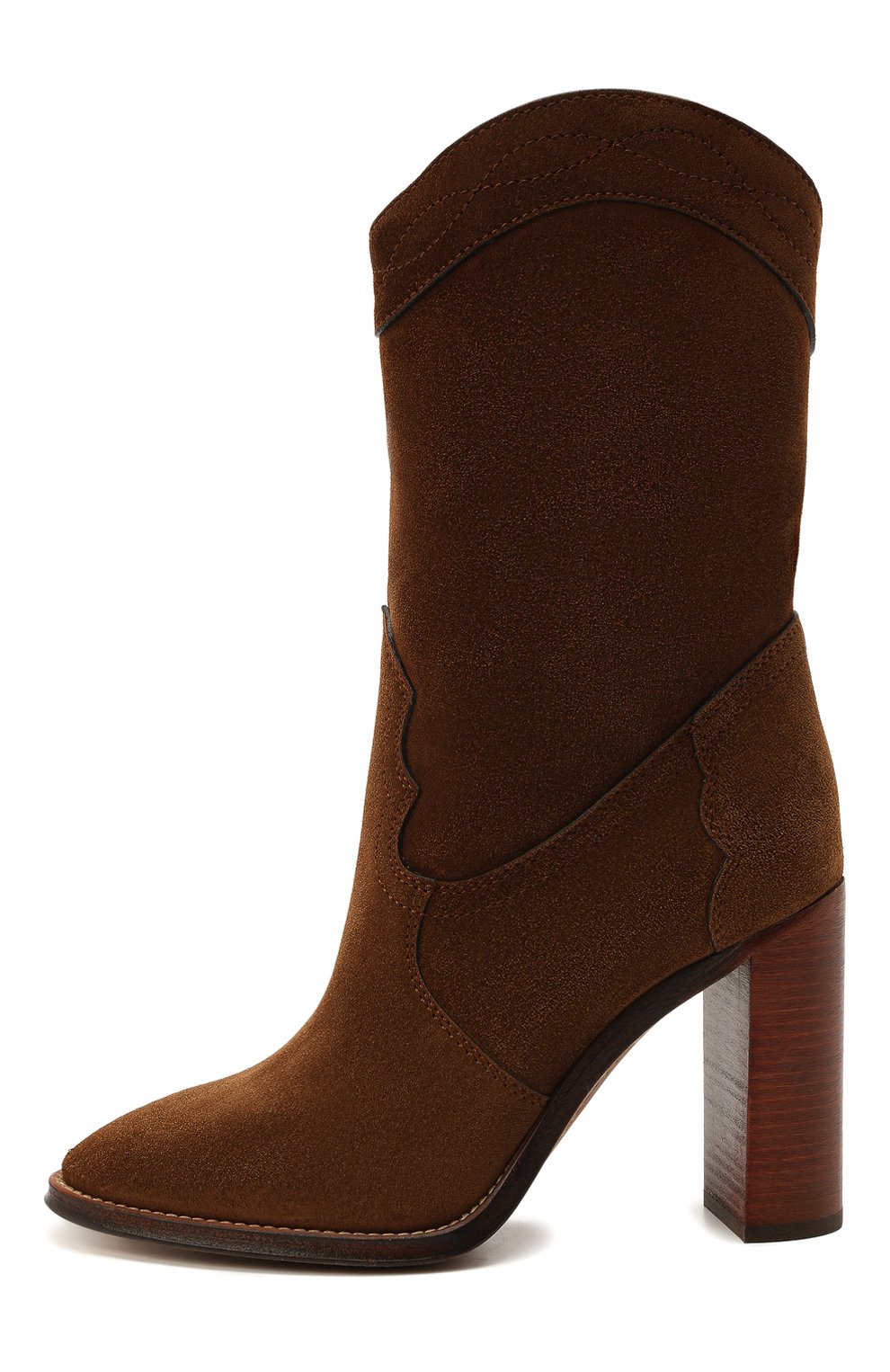 Замшевые сапоги kate SAINT LAURENT, арт. 622926/1NZ00, фото 3