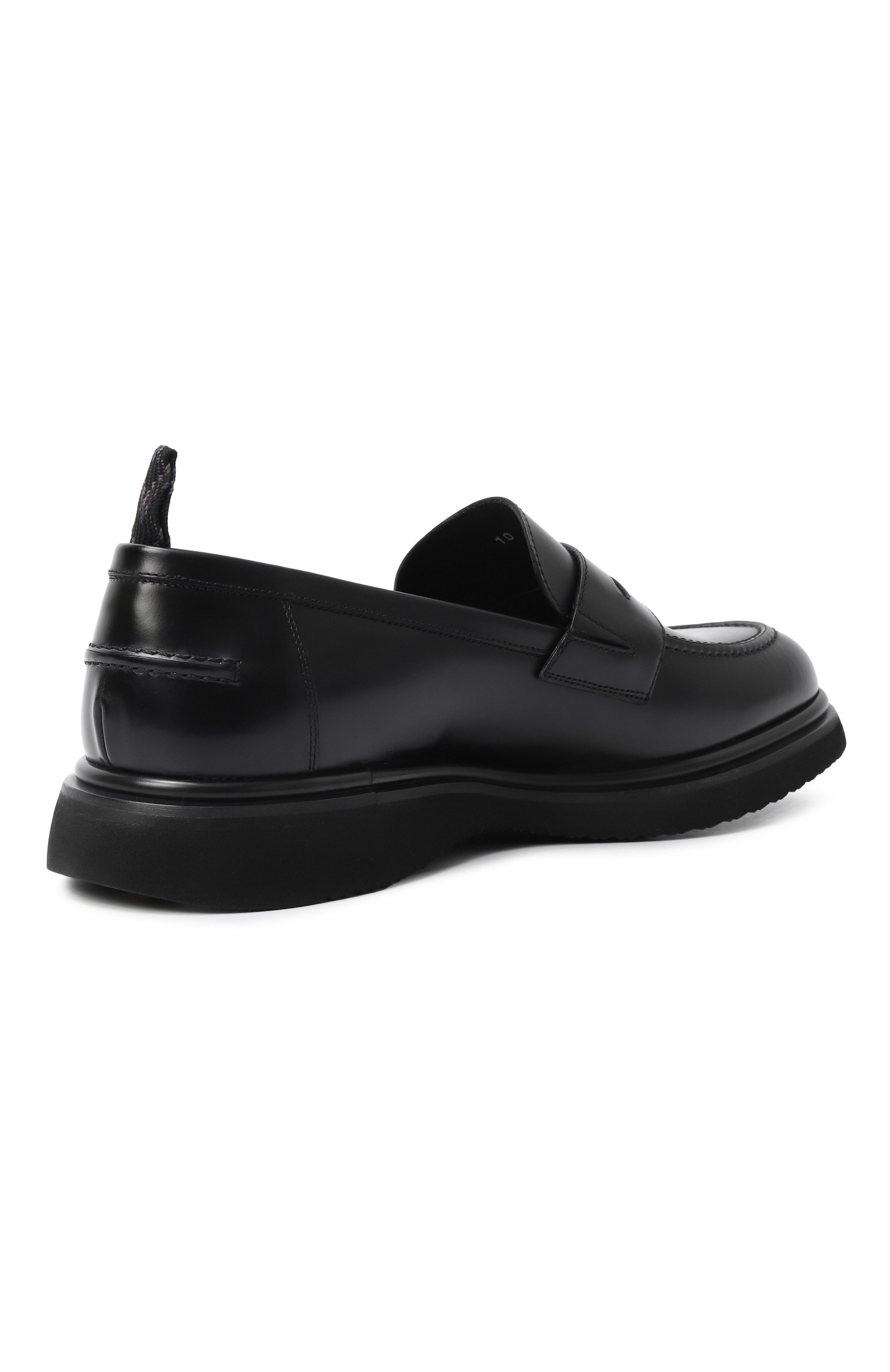 Кожаные пенни-лоферы BLU BARRETT, арт. CITY354-014.1/P0LISHED B, фото 5