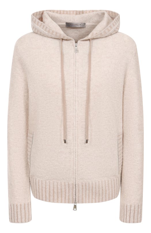 Толстовка из шерсти и хлопка D.Exterior 61552 Кремовый 61552