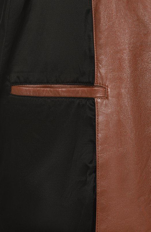 Кожаная куртка Chloé CH25SCM13216 Коричневый  CH25SCM13216 Фото 7