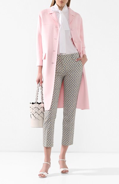 Шерстяное пальто PRADA, арт. P638M-1CRU-F0E18, фото 2