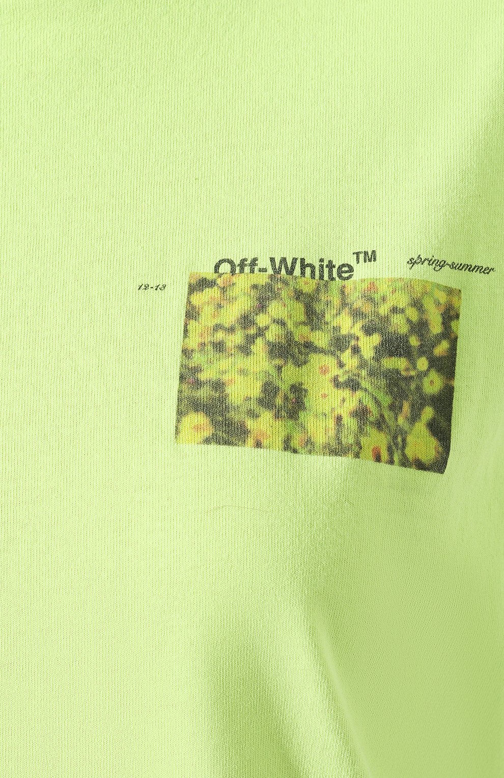 Хлопковая футболка OFF-WHITE, арт. 0WAA049S19D960786288, фото 5