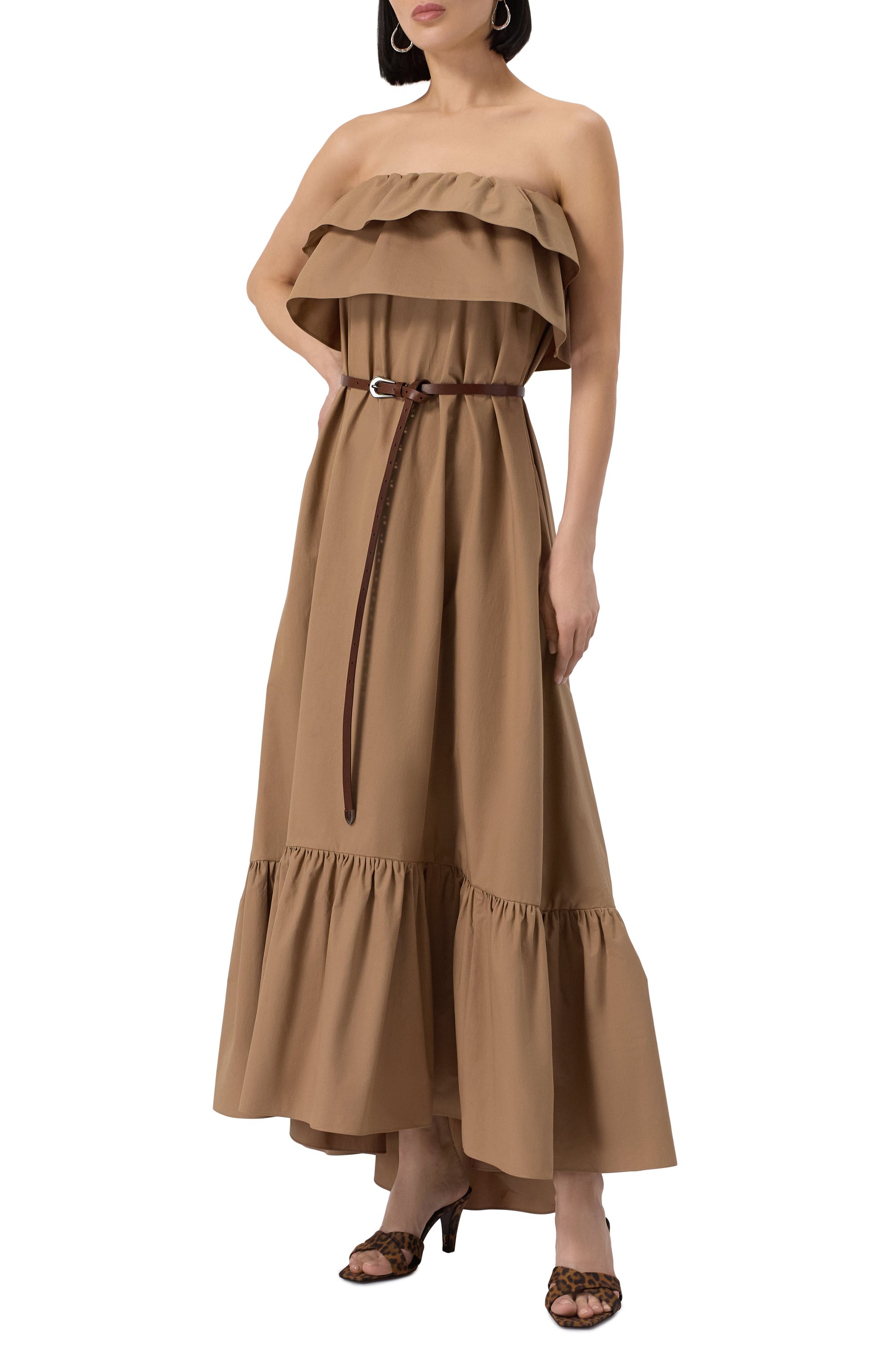 Текстильные мюли jill 75 SAINT LAURENT, арт. 825270/AAESW, фото 2