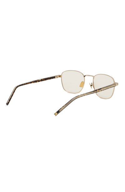 Оправа SAINT LAURENT золотого цвета по цене 39700 руб., арт. SL 699 006, фото 5 Оправа SAINT LAURENT, арт. SL 699 006, фото 5
