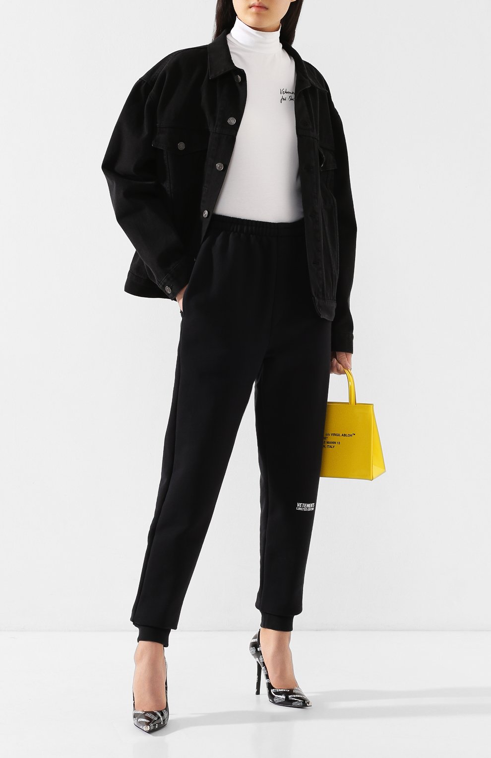 Хлопковые джоггеры star wars x vetements VETEMENTS, арт. USW21PA024 1601/W, фото 2
