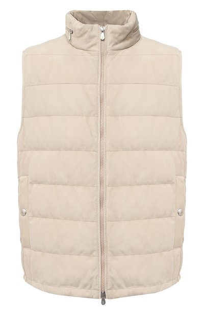 Замшевый жилет BRUNELLO CUCINELLI, арт. M0PCL1699, фото 1