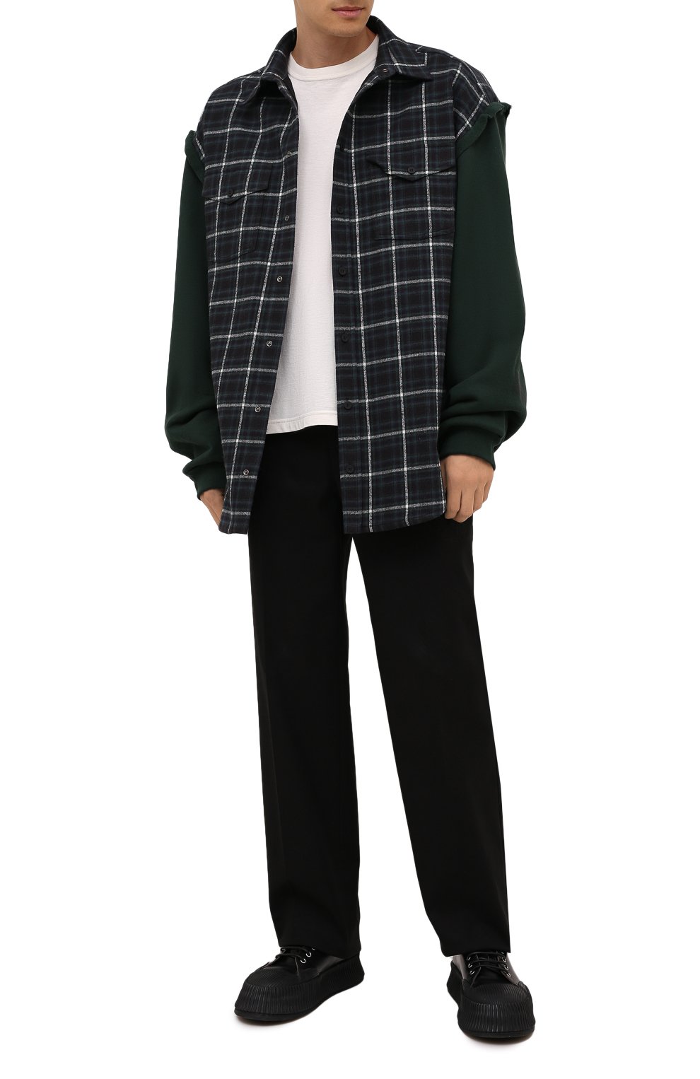 Хлопковая рубашка BALENCIAGA, арт. 658936/TCM01, фото 2