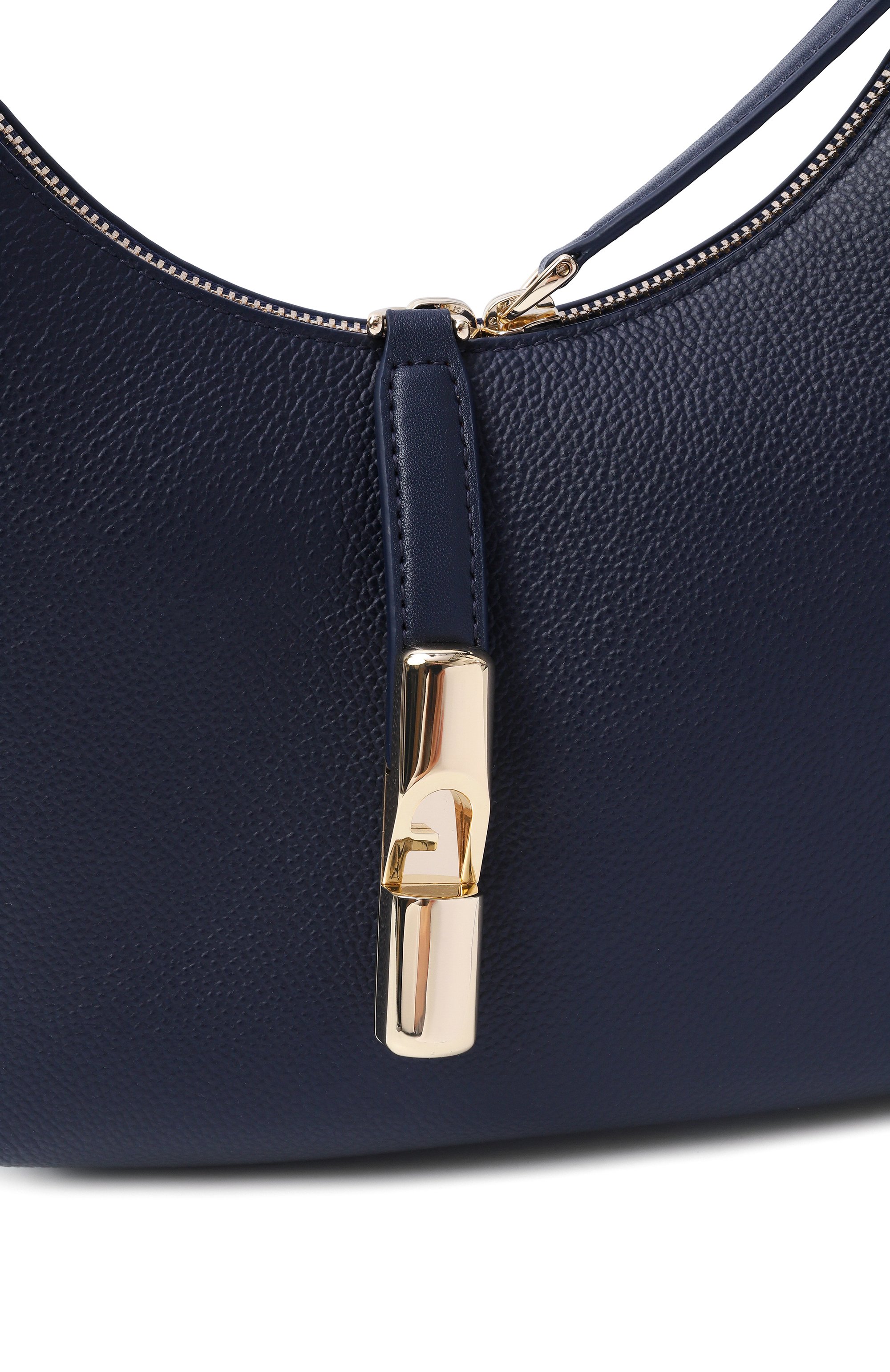 Сумка furla goccia small FURLA темно-синего цвета по цене 33500 руб., арт. WB01500/BX3353, фото 3 Сумка furla goccia small FURLA, арт. WB01500/BX3353, фото 3