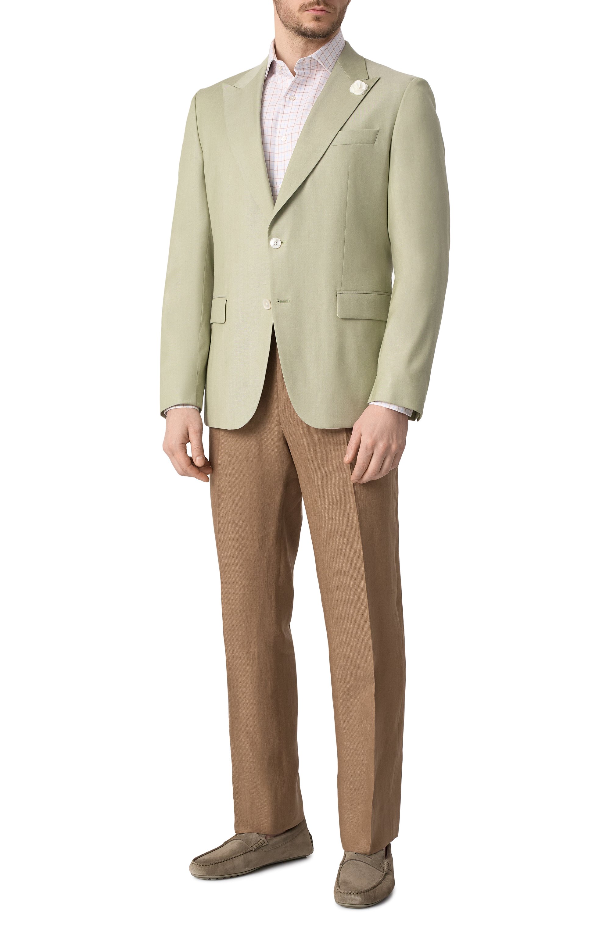 Пиджак из шерсти и вискозы BOSS, арт. 50540709, фото 3