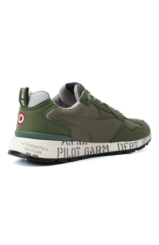 Комбинированные кроссовки Aeronautica Militare SC276CT3332 Зелёный  SC276CT3332 Фото 5