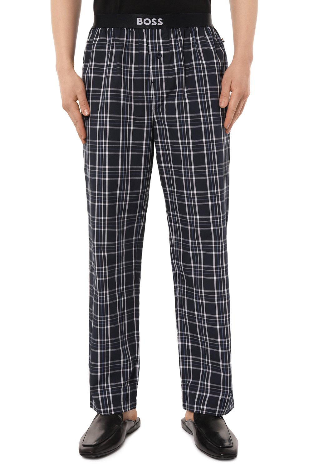 Хлопковые домашние брюки BOSS, арт. 50509351, фото 3