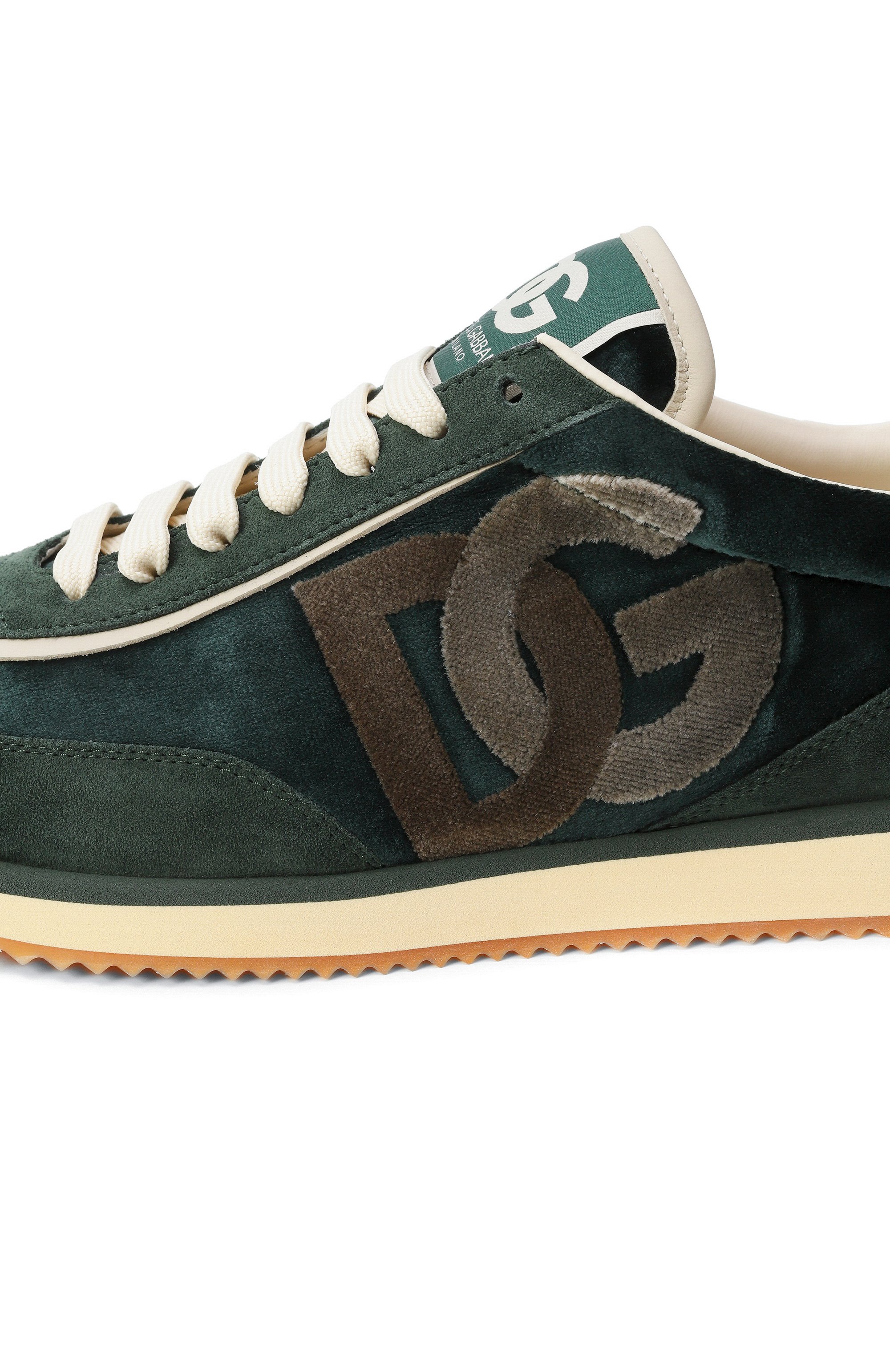 Комбинированные кроссовки dg cushion DOLCE & GABBANA, арт. CS2288/A6C78, фото 7